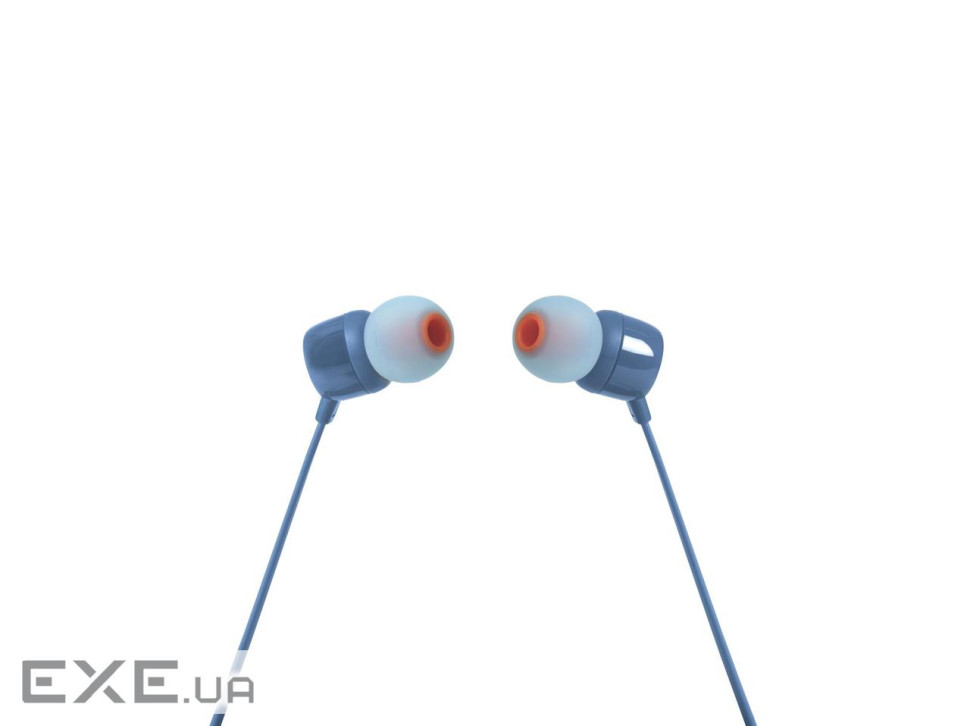 Наушники проводные вставные Ttune 110 Eco Blue (JBLT110BLUE)