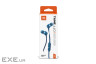 Наушники проводные вставные Ttune 110 Eco Blue (JBLT110BLUE)