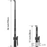 Монопод SJCAM 92cm з пультом керування (6972476161681)