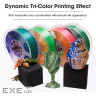 Пластик для 3D-принтера eSUN ePLA-Silk Mystic 1.75мм 1kg gold-red-green (ePLA-SilkMystic-P175GRG1)