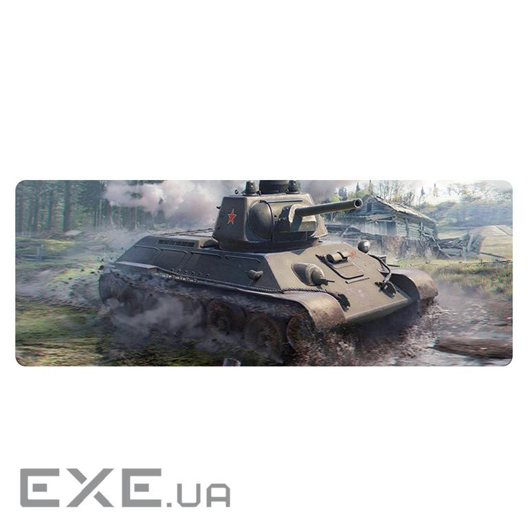 Коврик 300*700 тканинний World of Tanks-64, товщина 2 мм , OEM (WTPCT64)