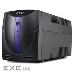 ДБЖ VINGA LED 600VA Plastic (VPE-600P)