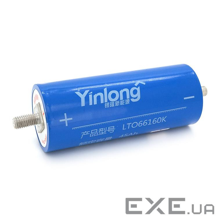 Акумулятор літій-титанатний LTO (10С) 66160K 2.3V 45Ah (LTO 66160K) ) 66160K 2.3V 45Ah (LTO 66160K)