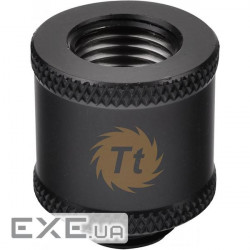 Фітинг Thermaltake Pacific G1/ 4 Female to Male 20mm Extender - Black (CL-W046-CU00BL-A)