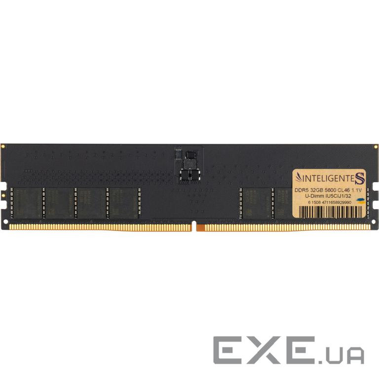 Модуль пам"яті для комп"ютера DDR5 32GB 5600 MHz INTELIGENTES (IU5CIJ1/32)