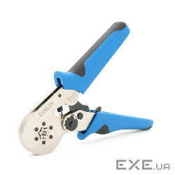 Крімпер CINLINELE HCS8 6-6 для обтиску кабельного накінечника, 0.25-6mm2, Blue (hsc8 6-6 0.25)