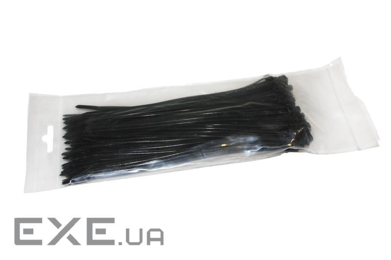 Стяжки для кабелю, 300мм х 4,8мм, 100шт, Black (300мм х 4,8мм 1 (300 мм х 4,8 мм 100шт Black)