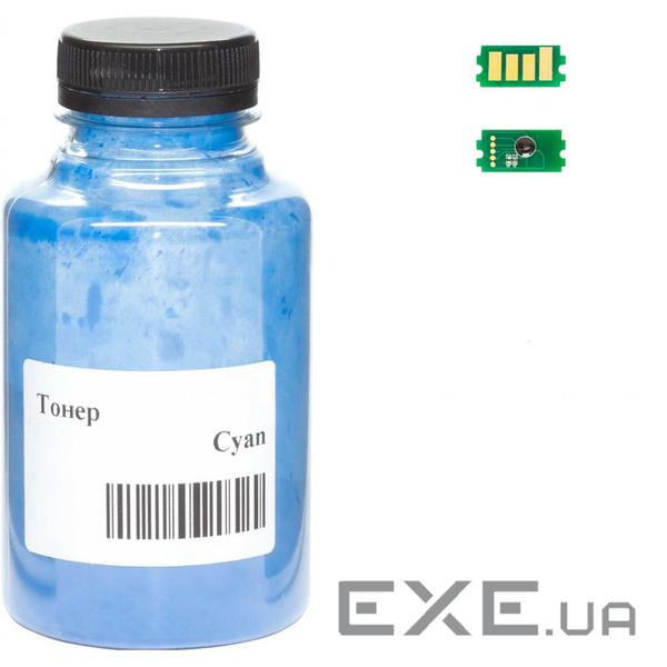 Тонер Kyocera Mita ECOSYS M6030/M6130/M6230/M6530, 70г Cyan +chip AHK (3203481)