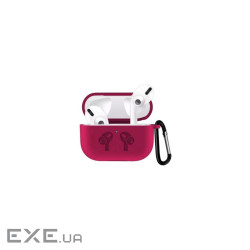 Чохол для навушників BeCover Silicon Protection для Apple AirPods Pro Rose Red (704504)
