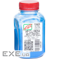 Тонер HP CLJ M254/MFP280/281, 50г Cyan AHK (1505187)