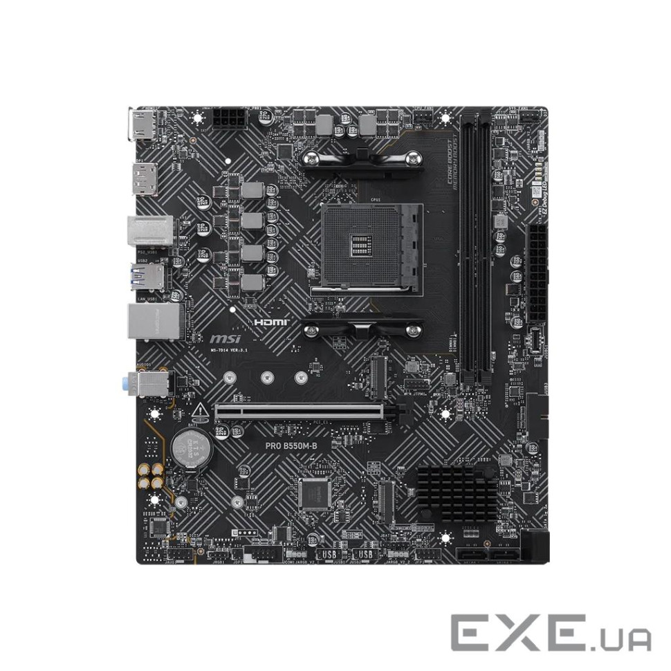 Материнська плата MSI PRO B550M-B