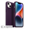 Чохол-накладка Armorstandart Fake Leather для Apple iPhone 14 Dark Cherry (ARM64392)