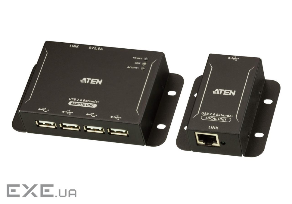 4-Port USB 2.0 CAT 5 Extender (up to 50m) (UCE3250-AT-G)