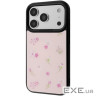 Чехол Proove Muse Fleur Case with Magnetic Ring iPhone 17 Pro/18 Pro pink (PCMFIP17P0B7 pink flower)