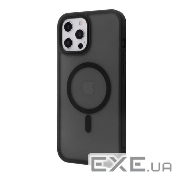 Чохол WAVE Matte Insane Case with Magnetic Ring iPhone 12 Pro Max black (45112 black)