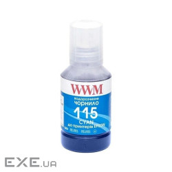 Чорнило WWM Epson L8160/L8180 140г Cyan (E115C) KeyLock (E115C-WWM)