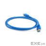 Дата кабель USB 3.0 AM/AM 1.5m blue Voltronic (YT-3.0AM+AM-1.5)