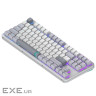 Клавіатура Dark Project ALU87 Daylight ABS RGB Mech G3MS Zircon White/Grey (DPKB_DAYLIGHT_87_ANSI_UA