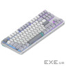 Клавіатура Dark Project ALU87 Daylight ABS RGB Mech G3MS Zircon White/Grey (DPKB_DAYLIGHT_87_ANSI_UA