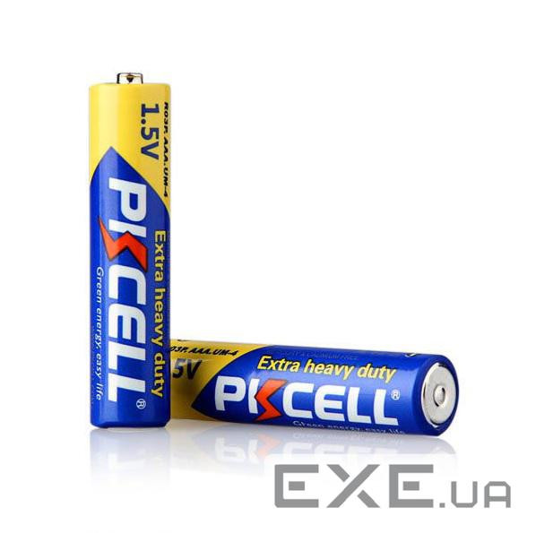 Батарейка сольова PKCELL 1.5V AAA/ R03, 2 штуки ціна за shrink, Q20 (9311)