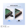 Кабель для передачі даних SATA 3 Data Cable 0.5m US217 Black Ugreen (30796)