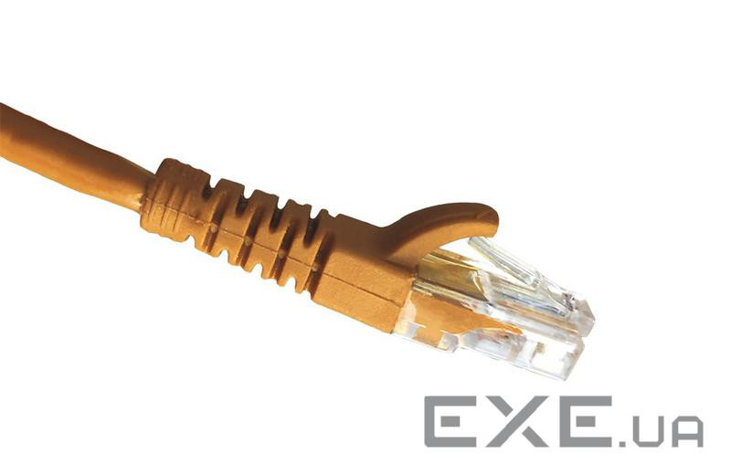 Патч-корд OK-net Кат.6 UTP 24AWG LZ0H Помаранчевий 1м (OK-PC9160-O-LSZH)