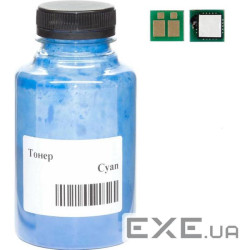 Тонер Canon 054H MF641/643/645, LBP-621/623, 70г 2.3K Cyan +chip AHK (3203747)