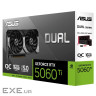 Відеокарта ASUS Dual GeForce RTX 5060 Ti 16GB GDDR7 OC Edition (DUAL-RTX5060TI-O16 (90YV0MH0-M0NA00)