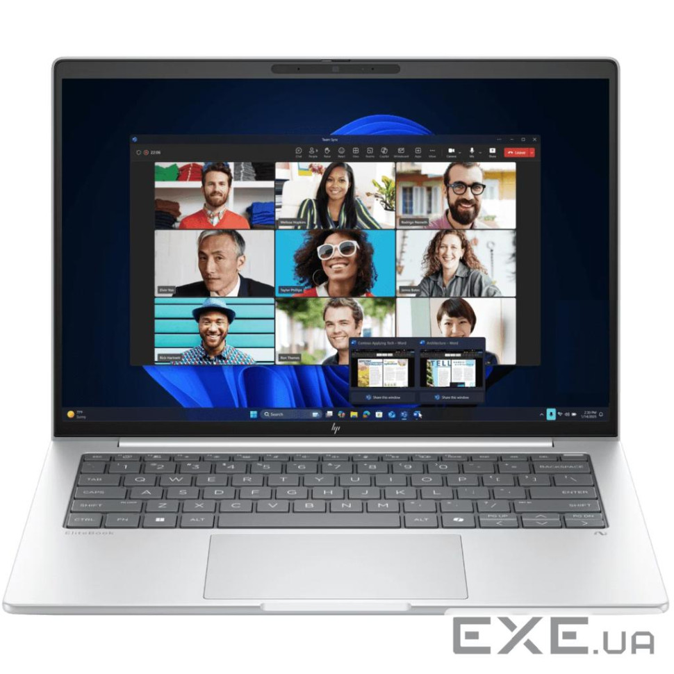 Ноутбук HP EliteBook 8-G1a 14 WUXGA AG, AMD R7-250, 32GB, F1TB UMA, Win11P, сріблястий (A37LYET)