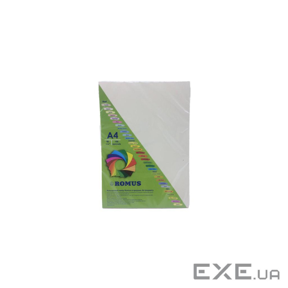 Папір Romus A4 80 г/м2 100sh Ivory (R51420)