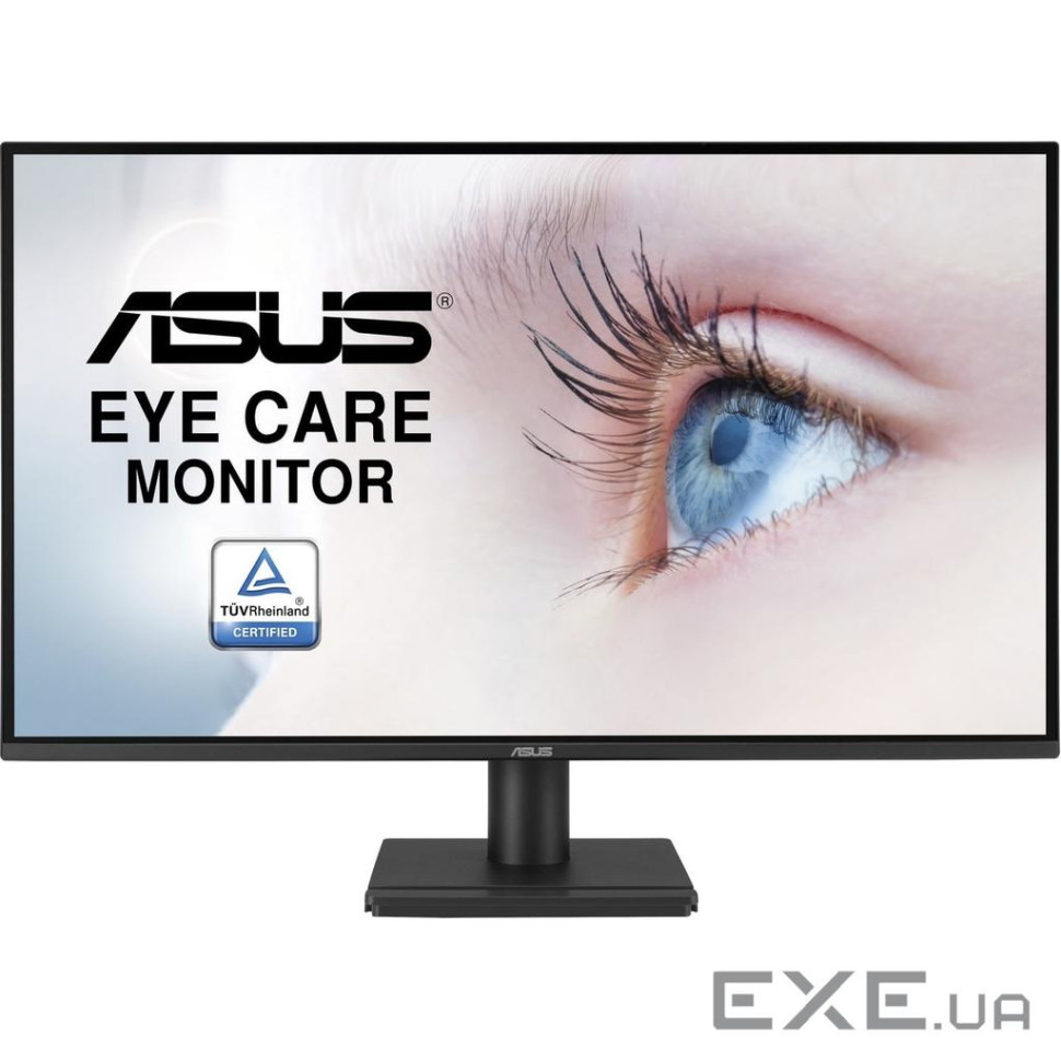 Монитор Asus 27" VA27AQ (90LM06G1-B01171) IPS Black, 2560x1440, 1 мс, 350 кд/м2, D-Sub, HDMI, Displa