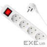 Подовжувач DEFENDER S418 White, 4 розетки, 1.8м (992370)