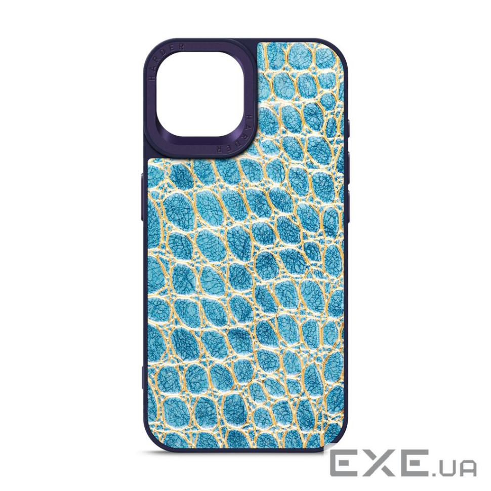 Чохол до мобільного телефона Harder Crocosaur Apple iPhone 15 Blue (ARM76700)