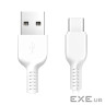 Кабель HOCO X13 Easy charged USB-A to Type-C 1м White (6957531061199)