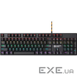 Клавіатура Canyon Deimos GK-4 Rainbow LED ENG/UKR USB Black (CND-SKB4-US)