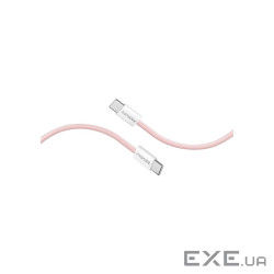 Дата кабель USB-C to USB-C 1.2m Promate (ecoline-cc120.pink)