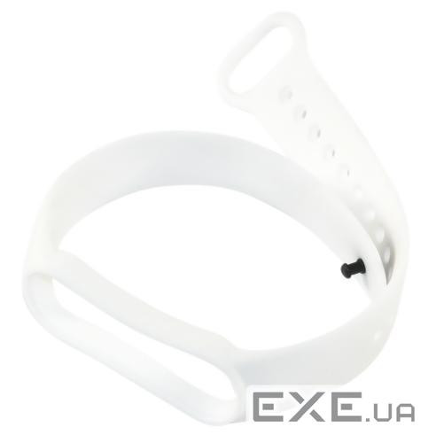 Ремінець для фітнес-браслету Xiaomi Mi Band 5, Original design, White Xiaomi Mi Band 5, Original design, White