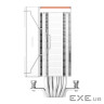 Кулер процесорний PCCOOLER RZ500 WH, білий