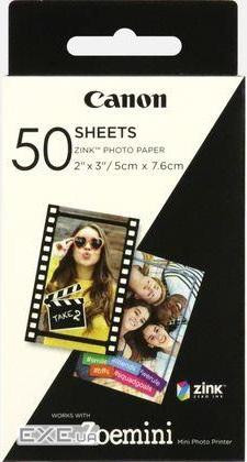Фотопапір Canon 2"x3" ZINK ZP-2030 50s (3215C002)