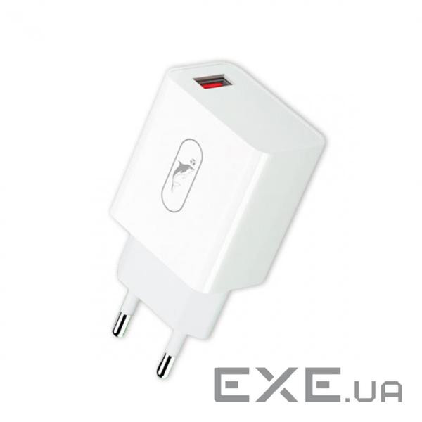 Зарядний пристрій SkyDolphin SC31 QC3.0 (1USB, 3.5A) White (MZP-000154)
