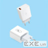 Зарядний пристрій SkyDolphin SC31 QC3.0 (1USB, 3.5A) White (MZP-000154)