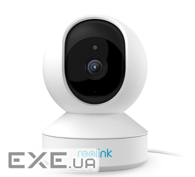 3МП WIFI IP внутрішня поворотна відеокамера з мікрофоном та SD картою Reolink E1 (4мм) (YT37544) ) (YT37544)
