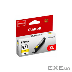 Картридж Canon CLI-571YXL XL Yellow (0334C001)