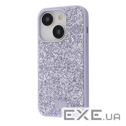 Чохол Bling World Rock Diamond (TPU) iPhone 16 Pro Max white titanium (59488 white titanium)