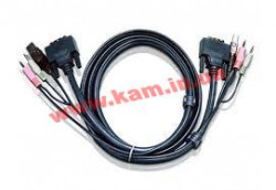 KVM cable, DVI-D, USB, 5 m. (2L-7D05U)