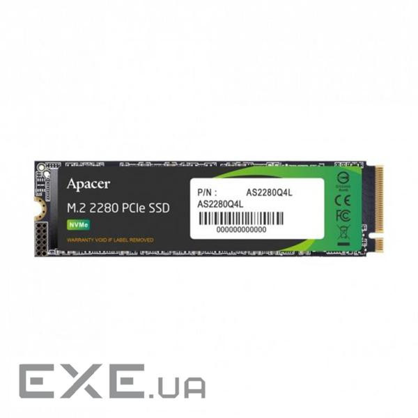 SSD диск APACER AS2280Q4L 1TB M.2 NVMe (AP1TBAS2280Q4L-1)