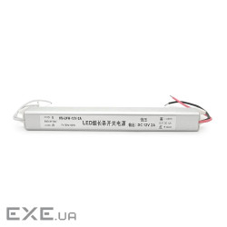 Імпульсний блок живлення для LED, HM-24W-12V-2А (24Вт) 260V IP20 (178*18*18)