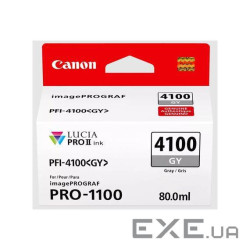 Картридж Canon PFI-4100 imagePROGRAF PRO-1100 Gray (6783C001)