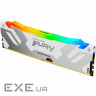 Модуль пам'яті KINGSTON FURY Renegade RGB White/Silver DDR5 6400MHz 32GB (KF564C32RWA-32)