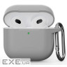Чохол для навушників Armorstandart Hang Case для Apple AirPods 4 Light Grey (ARM81284)
